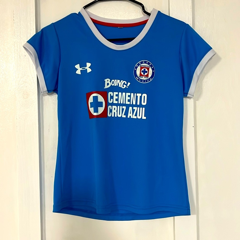 Kids medium Cruz Azul jersey
